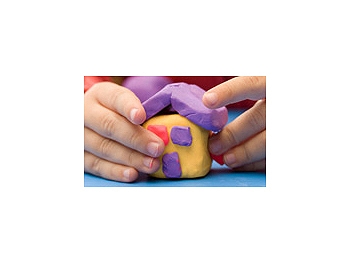 Amy_ rainy day playdough